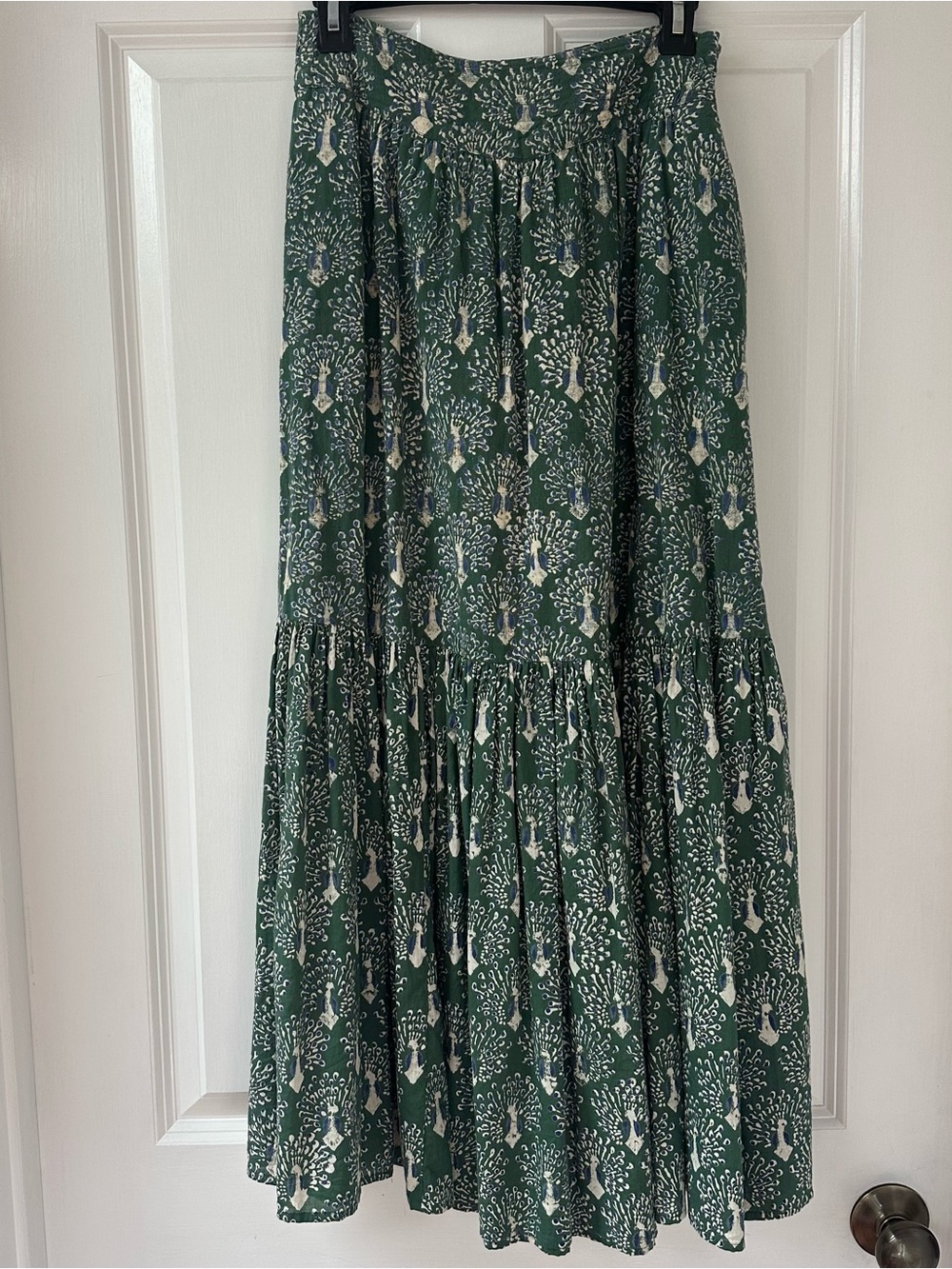 Mirth tiered maxi skirt